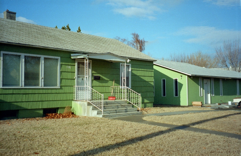 Jean and Larry's house, 1107 Thayer Drive, Richland, WA. And Clubhouse.