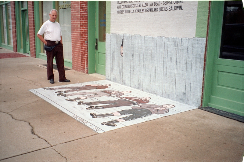 Larry, Memorial for George Cobine, Charles Connelly, Charles Brown, Lucius Baldwin.