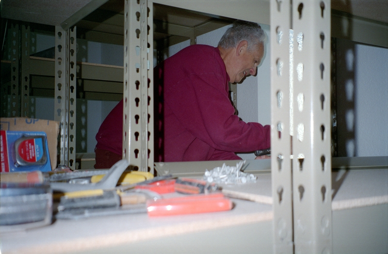 Larry Colton, Gorilla racks, CLUB house walk-in closet