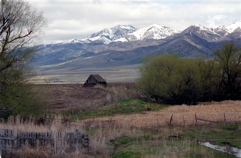 Granery at the Frog Pond, Larry lived there after Caldwell while they built the house on Bannock St.