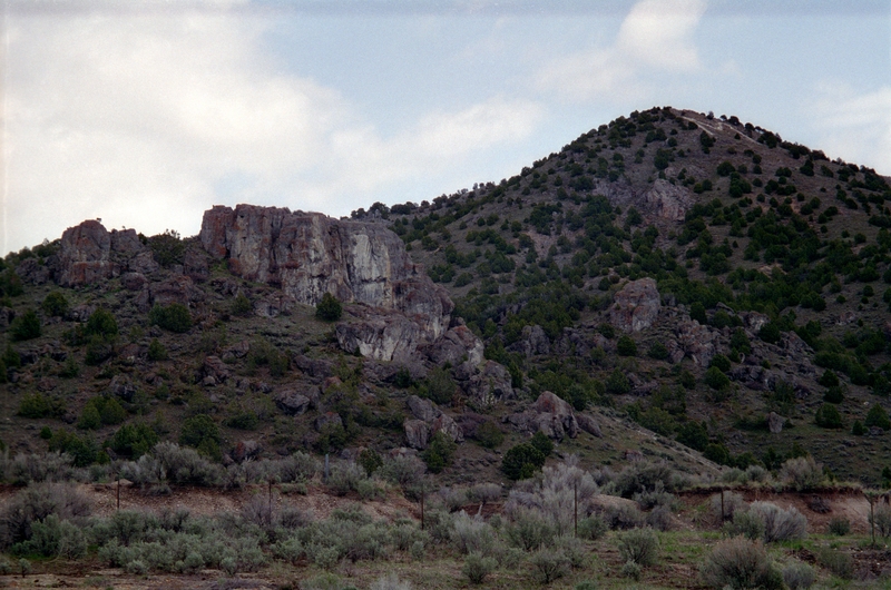 "Blue Rock" east of Malad