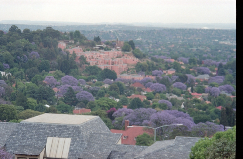 View from Temple at Johannesburg SA