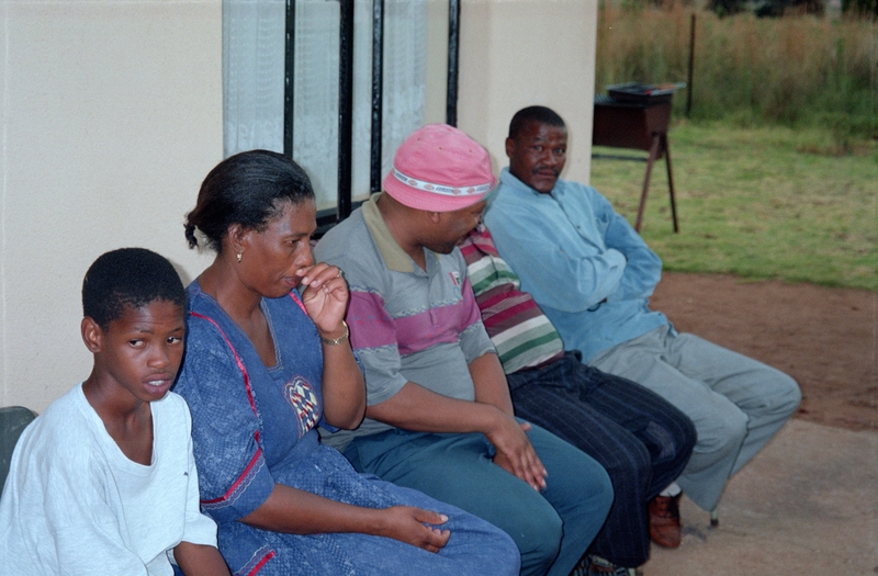 Pastor's house out in the township.