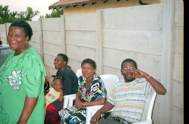 Pastor's house out in the township.