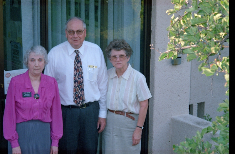 Frank and Nancy Dixon, and Jean Colton