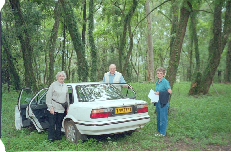 Frank and Nancy Dixon, Jean Colton at Swaziland Resort