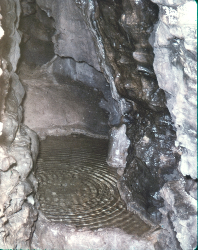 cave pool, Tom Sawyer Cave, MO