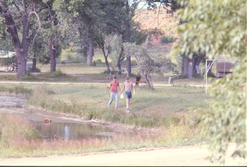 Jim and Steve, fishing