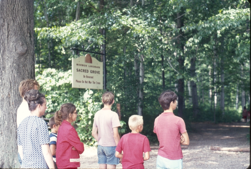 Sacred Grove: Don, Jean, Brent, Maryjo, Steve, Perry, Jim