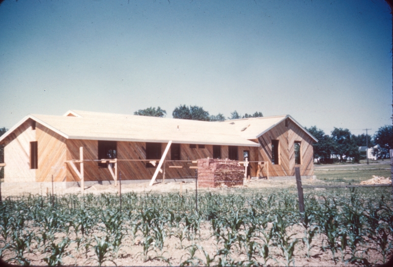 Champaign chapel, under construction