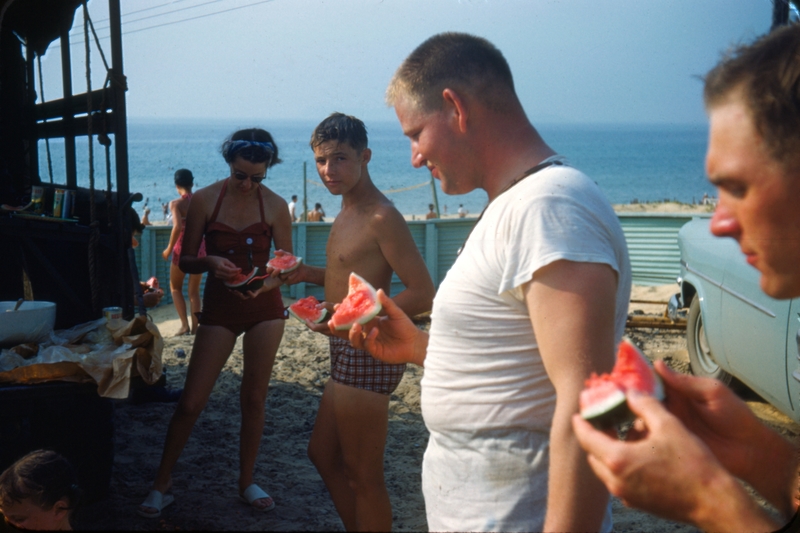 LDS Beach Party at Brady AFB Japan.