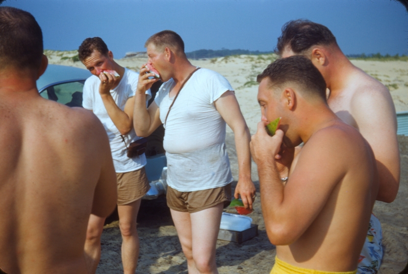 LDS Beach Party at Brady AFB Japan.