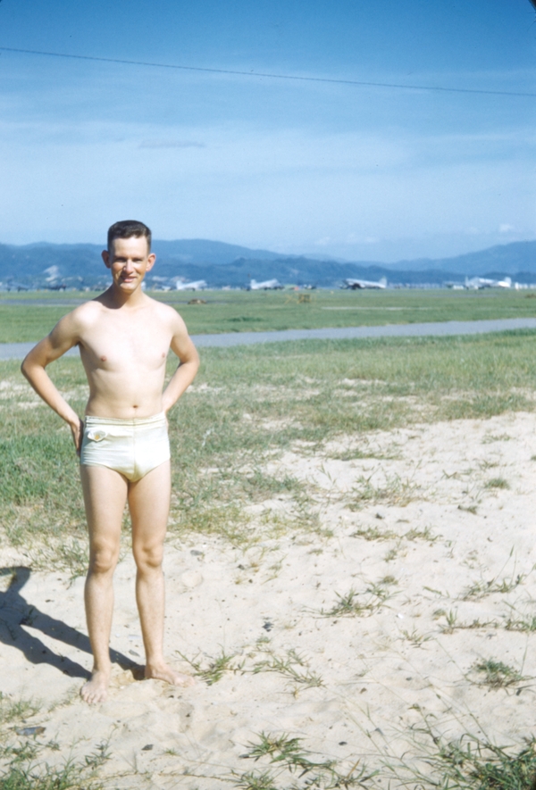 Larry Colton, beach near Brady AFB