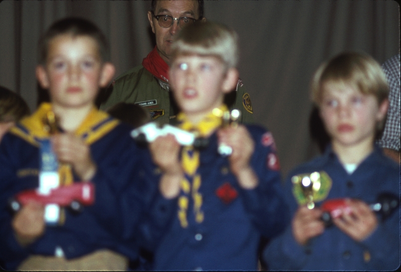 Pinewood Derby winners