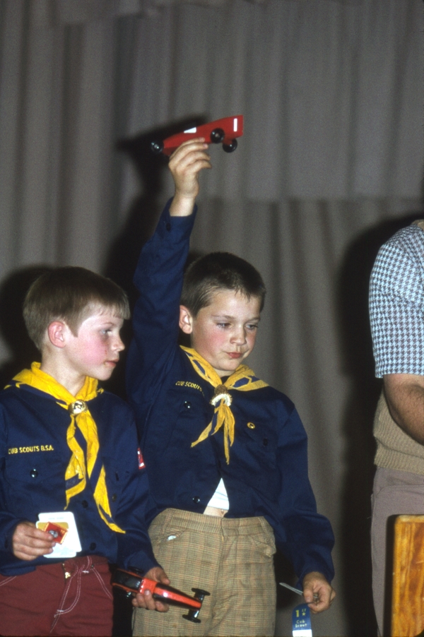 Brent Colton, Pinewood Derby champion