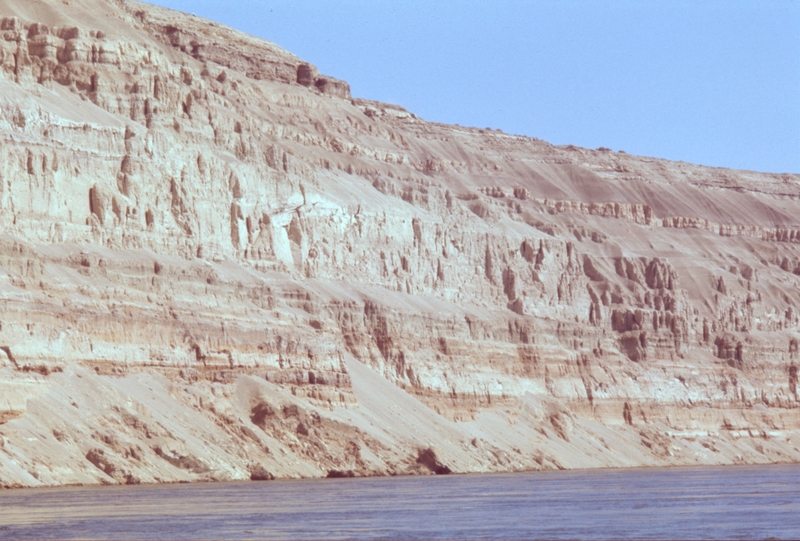 White Bluffs, Explorer Scout canoe trip on the Columbia