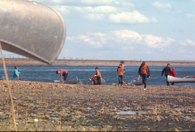 Explorer Scout canoe trip on the Columbia