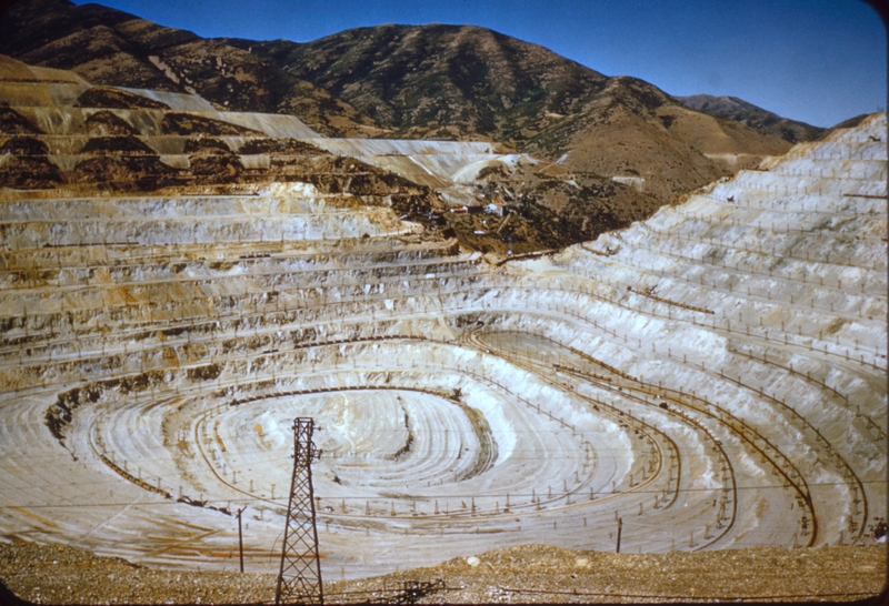 Kennecott Open Pit Copper Mine