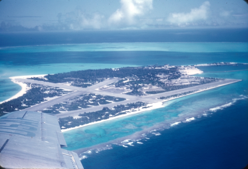 Larry returns via Midway Island?