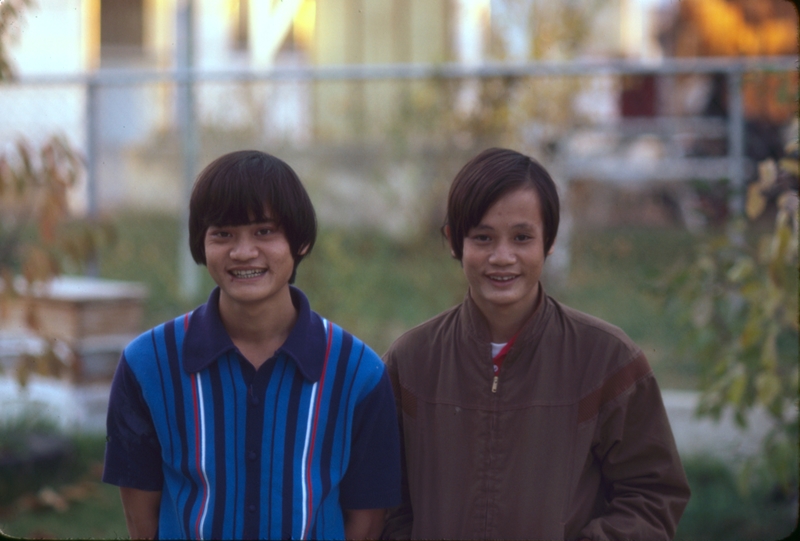 Bau Tang and Lom Tang, Vietnamese boat people that lived with Larry and Jean