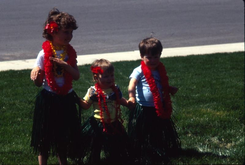 Roseann doing hula