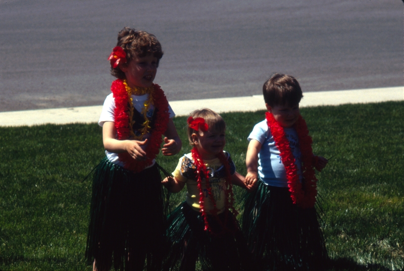 Roseann doing hula