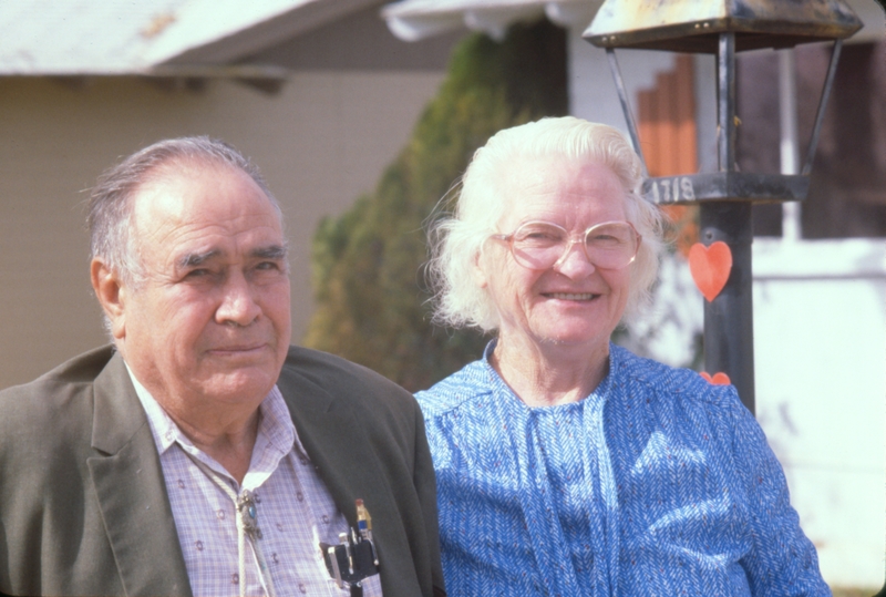 Herman Blau and wife