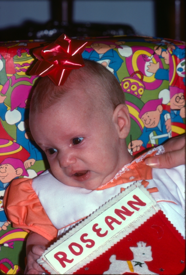 Roseann Colton and Christmas Stocking