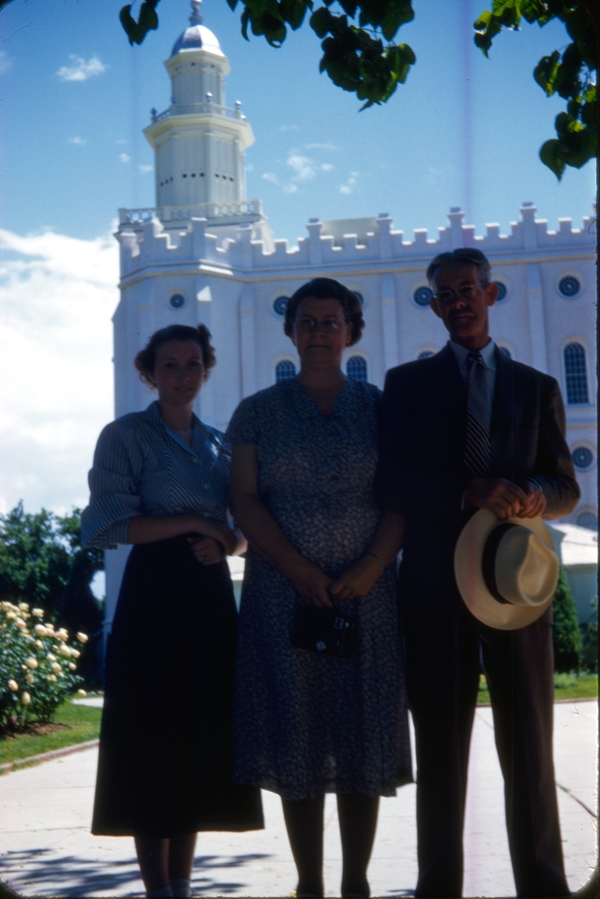 St George Temple; Jean, Ethel, Roscoe