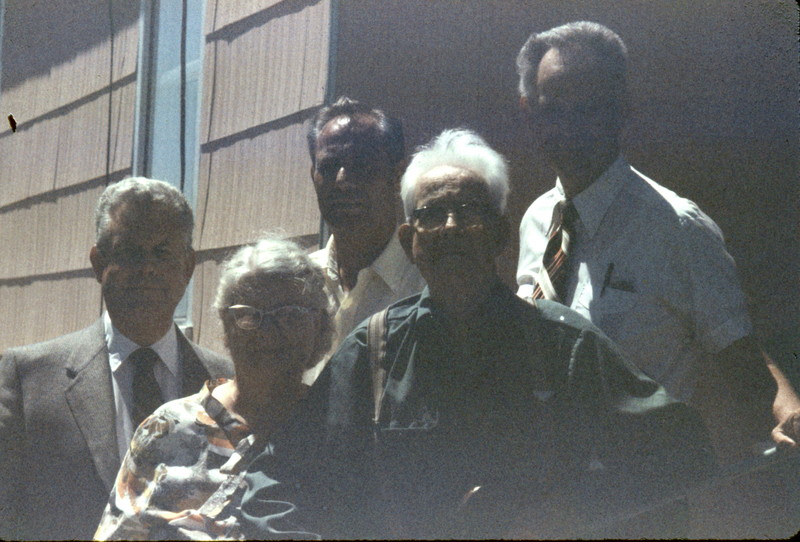 Bannock house; Roscoe, Ethel, Gene, Larry, Bob