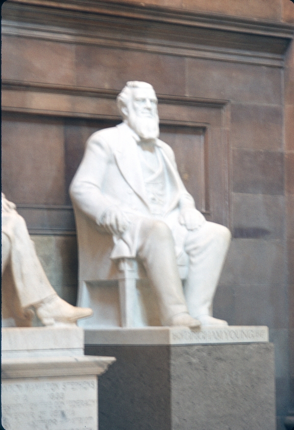 Brigham Young, at the US Capitol