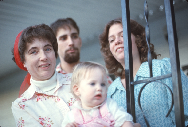 Jean, Jim, Maryjo, Roseann, Goethals house 1978