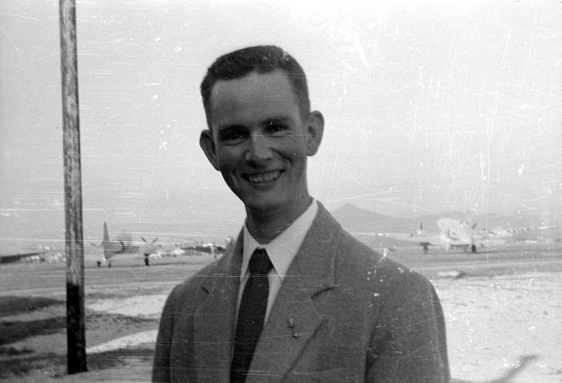 Larry at Brady AFB Japan 1954