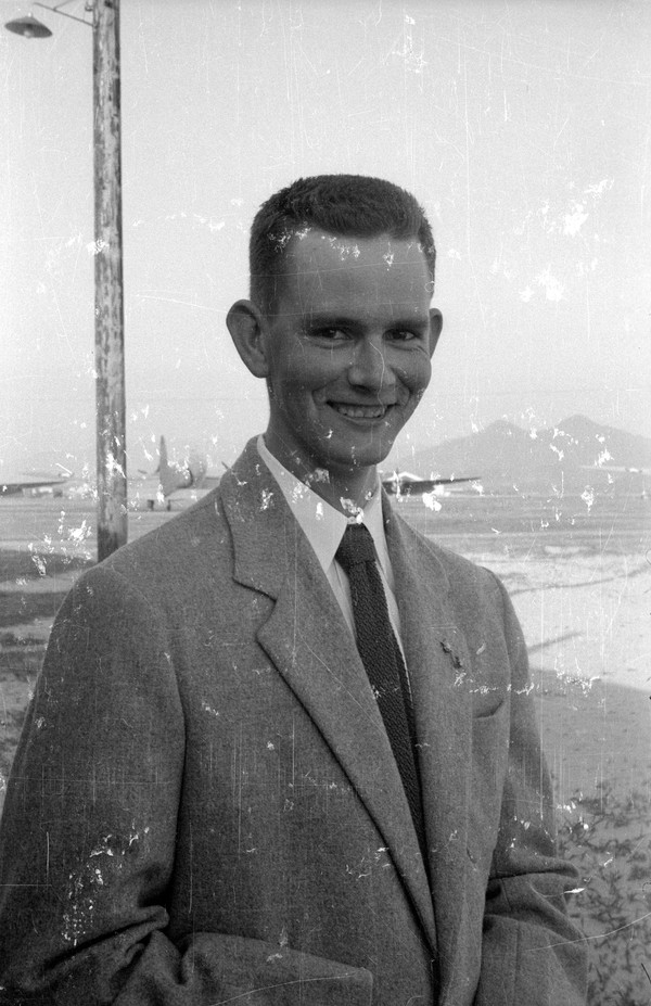 Larry at Brady AFB Japan 1954