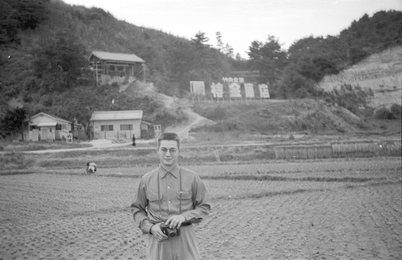 Evan Hale, airman from Pocatello ID, in Japan