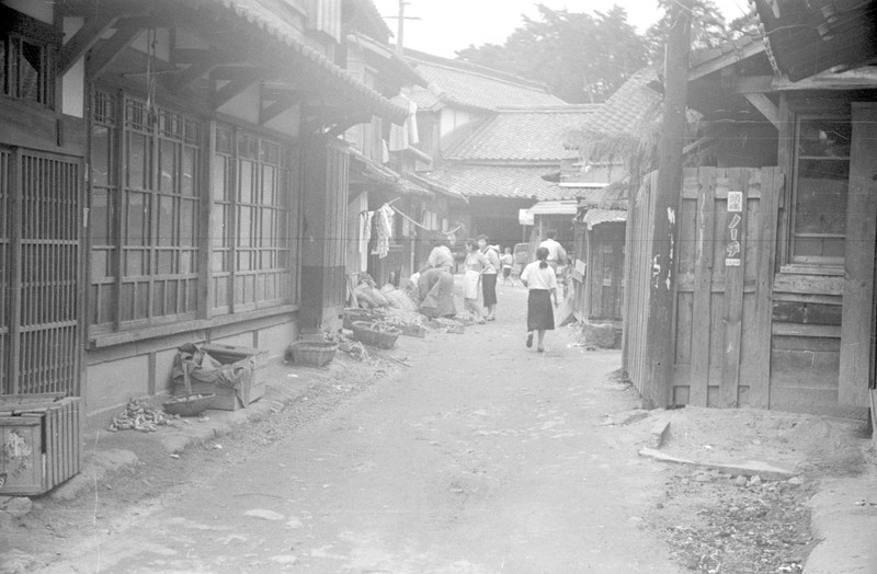 Japanese Village Scene