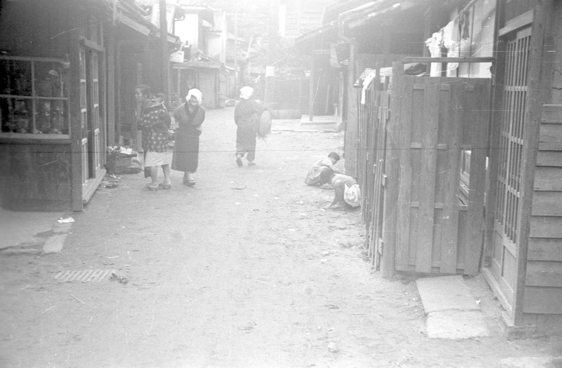 Japanese Village Scene