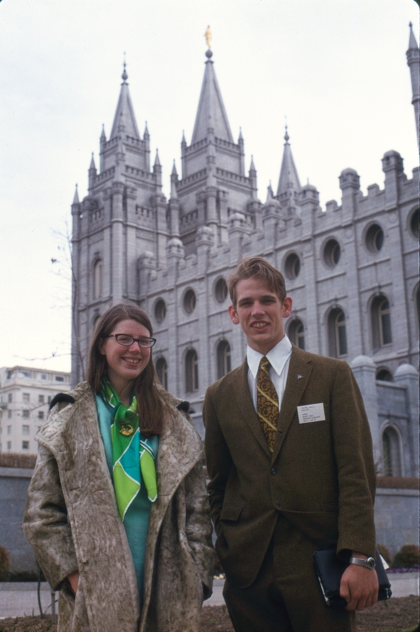 Lois Clayton and Don Colton, March 1973