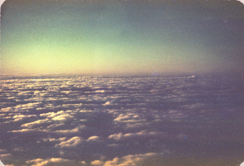 Above the clouds, Sunglass filter, 04 Jun 1954