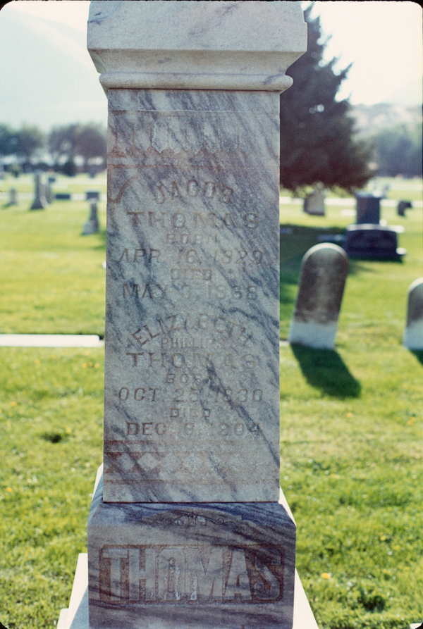 gravestone: Thomas