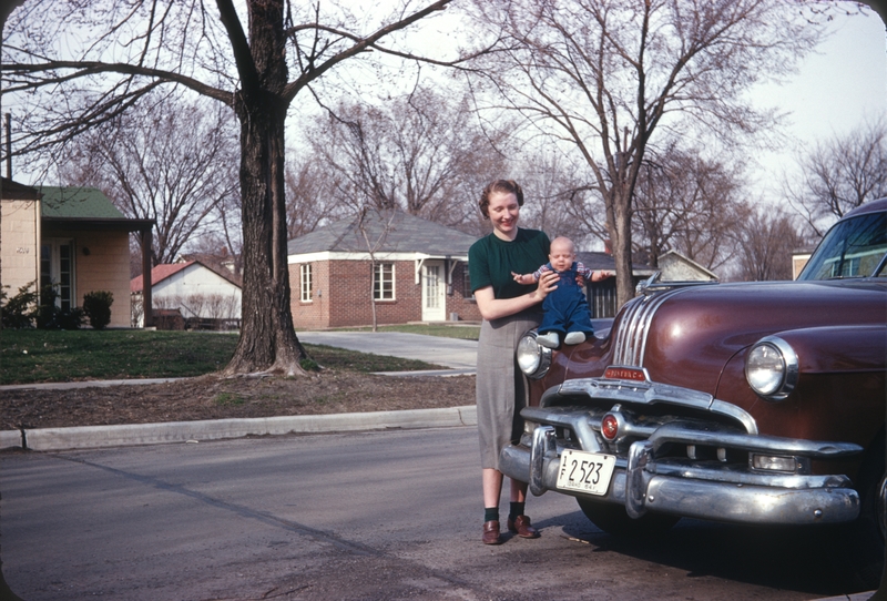 Jean and Larry Don, Champaign, IL, Apr 1954