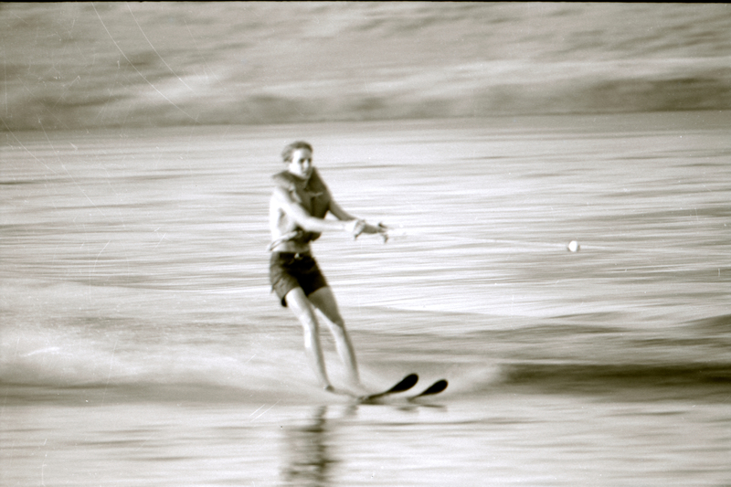 water skiing