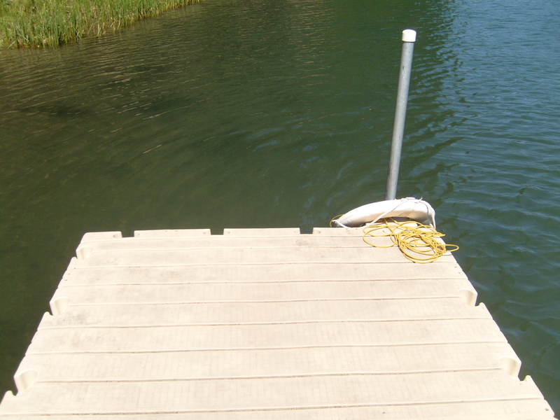 The dock.