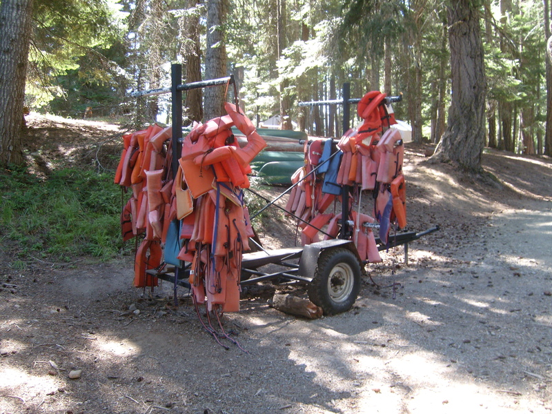 Life jackets for the lake.