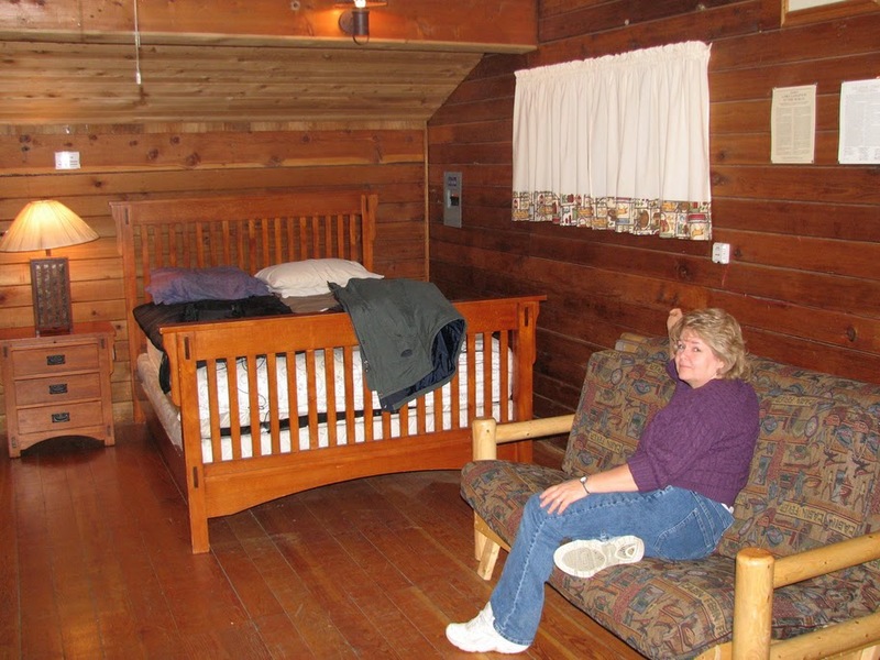 Inside cabin 1.