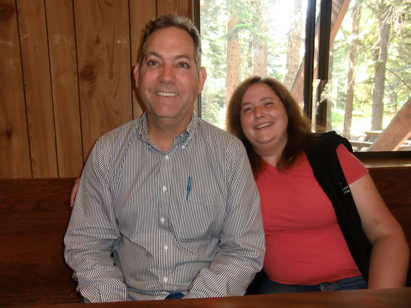 SteveC, RoseannE, in the Lodge