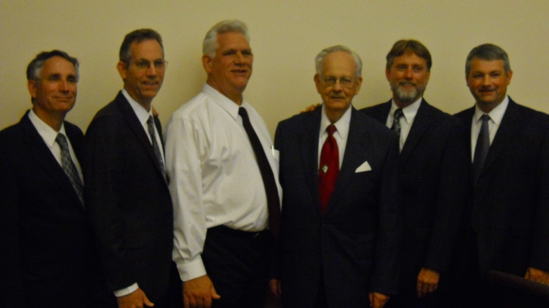 Jim, Steve, Don, Larry, Perry, Brent, at Einan's