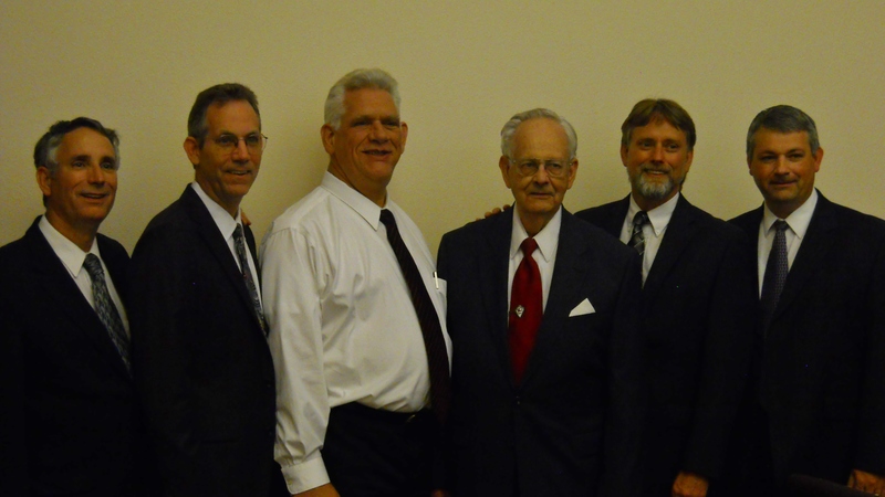 Jim, Steve, Don, Larry, Perry, Brent, at Einan's