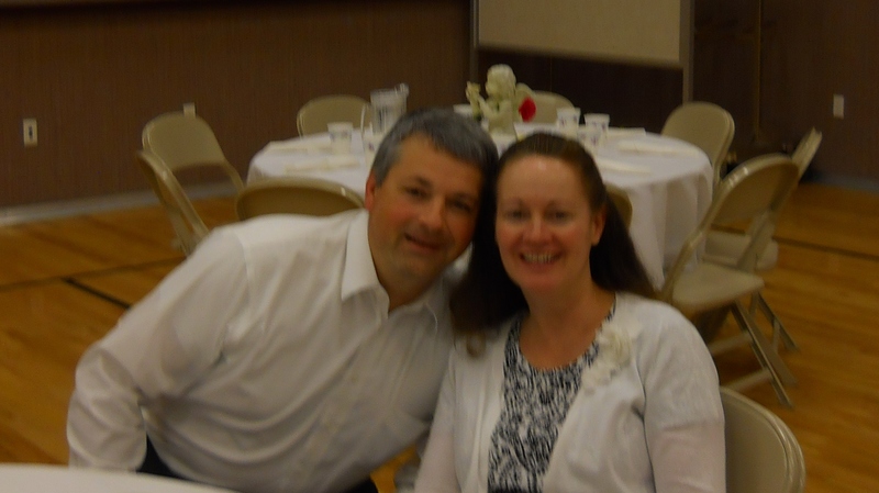 Brent, Cheryl, at Family Meal