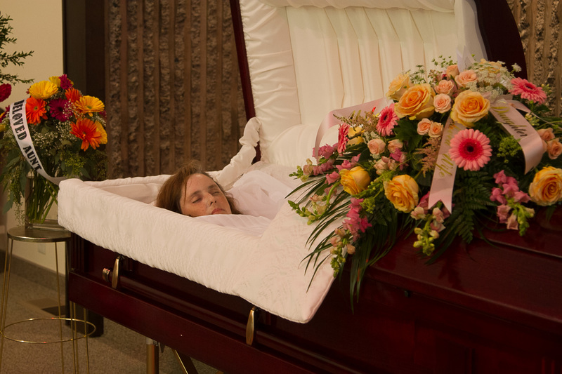 Roseann. Casket.